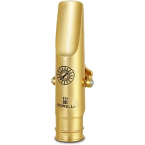 ROWELL Alto Saxophone Metal Mouthpiece Jazz Sax Mouthpiece- 5-Level Adjustable Ligature & Protective Cap Rich Full Tone -Ideal for Jazz, Bebop, Cool Jazz in Kuwait