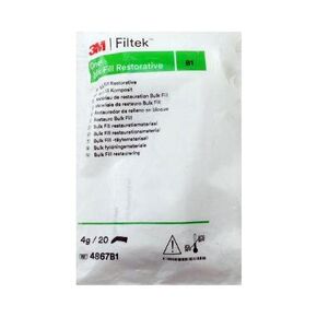3M ESPE 4867A2, Filtek One Bulk Fill Posterior Restorative Capsules A2 0.2 g 20/Pack, Low-Shrinkage Composite Resin for Strong Durable Restorations in Kuwait