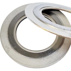 حشية ملفوفة حلزونية 304SS لختم شفة الأنابيب - DN15-DN250، الضغط العالي، التطبيقات الصناعية والتجارية (5 قطع 1 بوصة DN25-150lb) in Kuwait