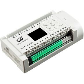 16-in 8-Out Relay Output PLC Analog Inputs Outputs 0-20 0-10V with RS485 Programmable PLC for Touch Screen (Size : Analog 0-10V Type) in Saudi Arabia