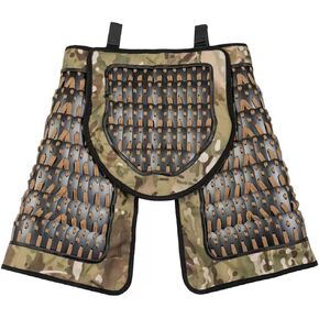 Tactical Skirt Armour Crotch Armour Protector, Samurai Tactical Armor Crotch Guard, Ajustable Tactical Non-slip Gear Military Combat Protector Defense Gear without helmet vest in Saudi Arabia