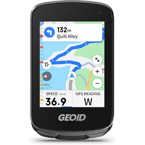 GEOID CC700 Pro 2.8" Color Touchscreen GPS Bike/Cycling Computer, Map Navigation with Re-Route Planning, WiFi Auto-Sync, ANT+/Bluetooth, Message Notification, IPX7 Waterproof, Free Indoor Training in Kuwait