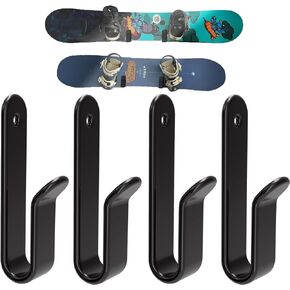 Horizontal Snowboard Wall Mount Clips Snowboard Wall Rack Snowboard Mount Storage Snowboard Display Wall Mount for Room, Garage in Kuwait