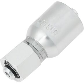 ECSiNG M14x1.5 to 1/4" Hose I.D Crimp On Hydraulic Fitting for Chinese Mini Excavator 55x33mm in Kuwait