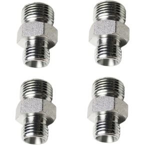 M14-M18 4 قطع موصل خرطوم هيدروليكي متوافق مع مرفق مشبك الإبهام الهيدروليكي، استبدال أنبوب الخط الهيدروليكي اتصال سريع in Kuwait