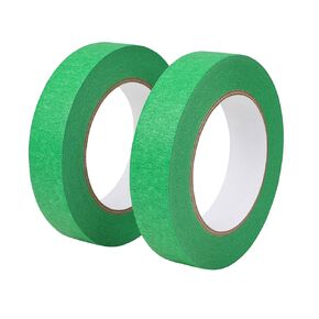2 Pack Black Painters Tape 1 inch Wide Black Masking Tape Paint Tape Paper Tape 1 inch x 55 Yards x 2 Rolls (110 Yards in Total) in Saudi Arabia