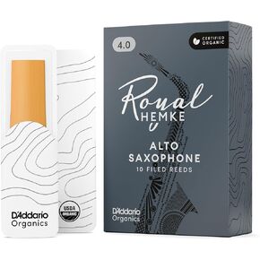 D'Addario Royal | Hemke Organic Alto Saxophone Reeds, Strength 3.0, 10-pack in Kuwait
