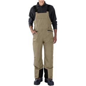 Mens Snow Bibs Insulated Waterproof Bib Overalls Windproof Athletic Snowpants Winter Snowboarding Pants with Pockets in Kuwait