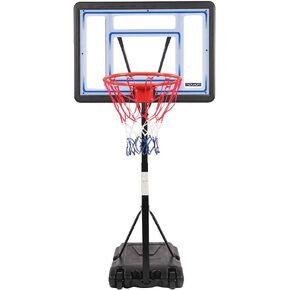 PEXMOR Pool Basketball Hoop & vplleyball بجانب حمام السباحة، محمول لحمام السباحة، حامل خلفي لكرة السلة المائية المطورة لحمام السباحة الداخلي والخارجي in Kuwait