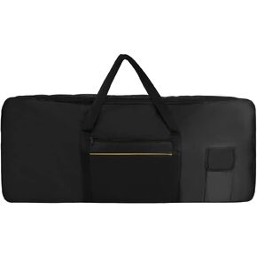 61 Keys Keyboard Case for 61 Keys Keyboard and Electric Piano, Electric Keyboards Bag Piano Gig Bag, Waterproof 420D Oxford Cloth Piano Padded Case (black) in Kuwait