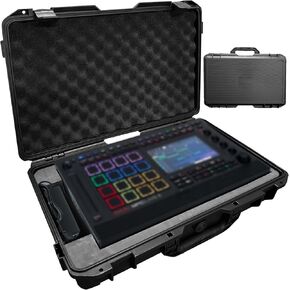 Hard Case for Akai Professional MPC Live III, Audio Interface Hard Shell Carrying Storage Case Equipped with Comfort Handle with Customizable Foam in Kuwait
