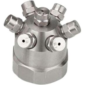 تنظيف الخزان 7 رؤوس رش فوهة 316SS نحاسية لخزان المعالجة الكيميائية (1.5 أنثى) in Kuwait