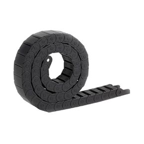 سلاسل الكابلات 15x20 15x30 18x25 18x37 مم نوع الجسر فتح سلسلة سحب نقل البلاستيك للآلة (15x20 مم) in Kuwait