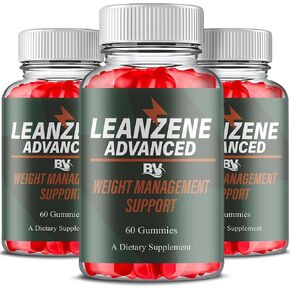 BLUE VIBE LeanZene Advanced Keto ACV Gummies, Lean Zene Advanced Natural Keto Wellness Support Formula Gummies, LeanZene Keto ACV & Overall Health Support Supplement (3 Pack - 180 Gummies) in Kuwait