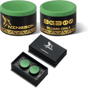 Pool Cue Chalk, Nano Billiard Chalk Round Cue Chalk, Smooth Low Residue Pool Chalk, Reduce Miscue, Durable Long Lasting Chalk for Pool Table, Bars, Clubs & Home in Kuwait