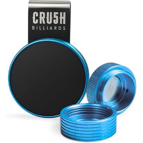 Magnetic Chalk Holder with Lid & Belt Clip – Round Billiard Pool Cue Chalk Holder with Strong Magnet, Portable Snooker Chalk Case for Players in Kuwait