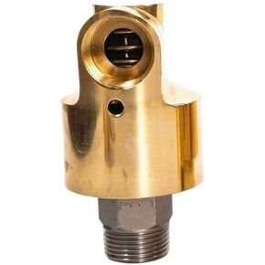 HD20 DN20 0.75 Inch Rotating Joint 360 Rotary Water Air Oil Swivel Coupling Spray Universal Connector Brass Rotation Union(Left Thread) in Kuwait
