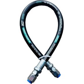 26711-06-06-48 Hydraulic Hose Swivel Assembly 3/8" Hydraulic Hose with Female JIC X Female JIC, 48" Long, 4785 PSI in Saudi Arabia