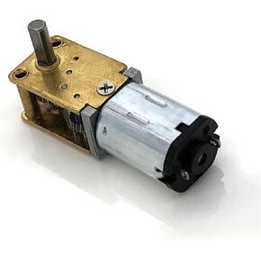 dc electronic starter 1pcs N20 DC 3V-12V Mini Micro Worm Gear electronic starter, w/Full Metal Gearbox Gearwheel Large Torque 90°-Axis 15RPM-120RPM, DIY Driver Parts : 3V 15RPM) ( Size : 12V 60RPM ) in Kuwait