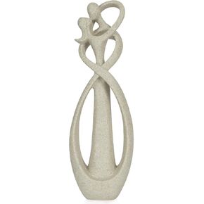 Trycooling تقبيل عشاق تمثال مجردة النحت تماثيل راتنج للمنزل ديكور الحديثة المنزل مكتب سطح المكتب رف رف الكتب ديكور in Kuwait