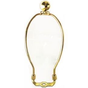 قيثارة مصباح شديدة التحمل مقاس 8 بوصات، مع تيجان وقواعد سرج خفيفة قابلة للفصل، تستخدم لمصابيح الأرضية ومصابيح الطاولة ومصابيح الحائط وما إلى ذلك، مجموعة واحدة من حاملات عاكس الضوء شديدة التحمل، ثريا (ذهبي) in Kuwait