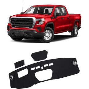 FIILINES Dash Cover for 2005-2015 Toyota Tacoma Pickup, Dashboard Mat Accessories Dash Cover Sunshade Nonslip Mesh Protector No Glare Black in Saudi Arabia