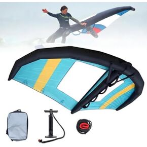 Inflatable Wind Wing 4㎡/5㎡/6㎡ - Handheld Surf Sail with Window for Wingfoiling, Kitesurfing & Windsurfing - Ultimate Water Sports Gear for Adults in Kuwait