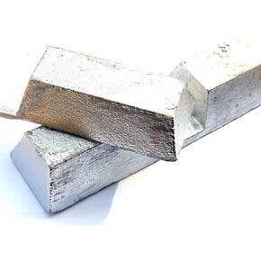 سبيكة مصبوبة للرصاص (سبيكة 10 رطل - 2% قصدير، 6% أنتيمون، 92% رصاص) من شركة MS MetalShipper in Kuwait