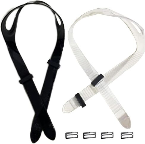 Pilarmuture 2pcs Goggle Strap Replacement Silicone Swimming Head Band ScubaMask,Universal Dive Mask for Swimming Snorkel. in Saudi Arabia