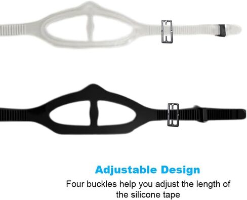 Pilarmuture 2pcs Goggle Strap Replacement Silicone Swimming Head Band ScubaMask,Universal Dive Mask for Swimming Snorkel. in Saudi Arabia