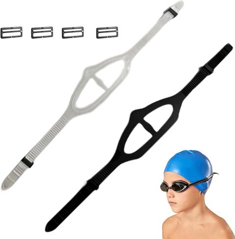 Pilarmuture 2pcs Goggle Strap Replacement Silicone Swimming Head Band ScubaMask,Universal Dive Mask for Swimming Snorkel. in Saudi Arabia