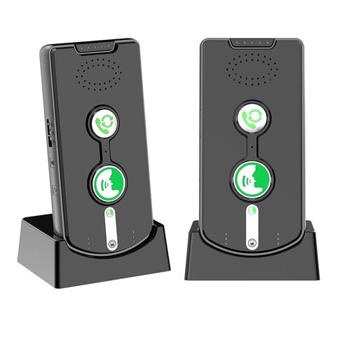 2 Way Intercoms Wireless for Home Office,Portable Room to Room Long Range Intercom System with Charging Base,30 Days Long Standby Time 5 Level Volume Adjustment, Expand to 5 Intercoms (2026 Upgraded) in Kuwait