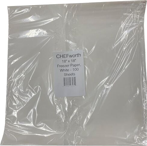 ورق تجميد مقاس 18 × 18 بوصة، أبيض - 100 ورقة in Kuwait