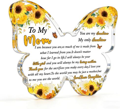 Unique Gifts for Grandma Butterfly Themed Grandparents Gift Best Birthday Presents for Great Grandmas Practical Cute from Grandkids Acrylic Plaques Heartwarming Granddaughter Gifts in Kuwait