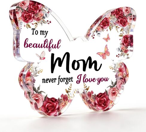 Unique Gifts for Grandma Butterfly Themed Grandparents Gift Best Birthday Presents for Great Grandmas Practical Cute from Grandkids Acrylic Plaques Heartwarming Granddaughter Gifts in Kuwait