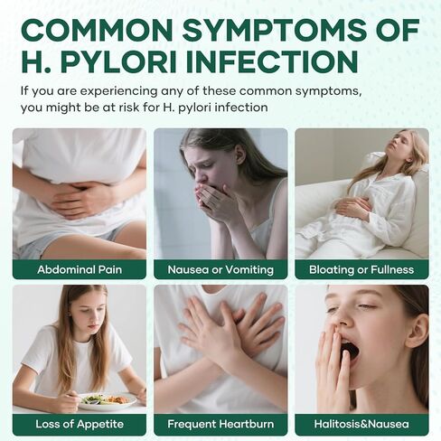 H Pylori Test Kit – 2 PCS H. Pylori Test, H-Pylori Stool (Antigen) Self-Test for Home Use, 99.9% Accurate, Fast 10-15 Min Results, Easy to Use, No Lab Needed in Kuwait