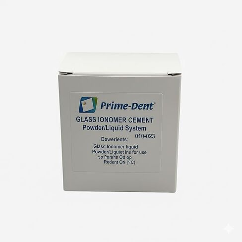 Prime Dental 010-023 Prime-Dent Glass Ionomer Liner Cement Kit Powder & Liquid in Kuwait