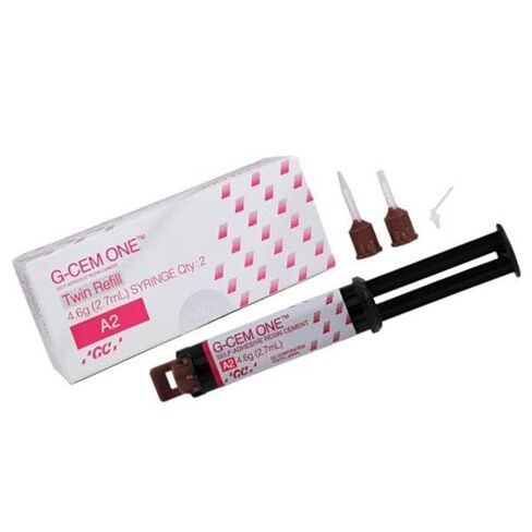 GC 013673 G-CEM One Universal Resin Cement Twin A2 2/Pk 4.6gm in Kuwait