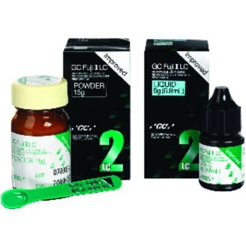 GC 000187 Fuji II LC Improved Resin Reinforced Glass Ionomer Restorative 1:1 Pack A3.5 in Kuwait
