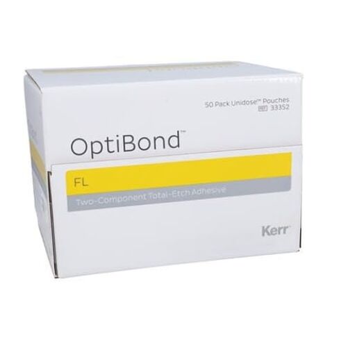 Kerr Dental 33352 Optibond FL Adhesive Unidose 50/Pk 0.3mL in Kuwait