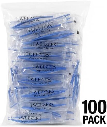 100 CT. Individually Wrapped Disposable Tweezers in Saudi Arabia
