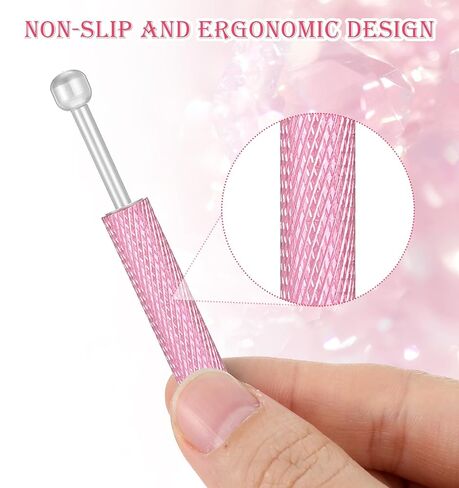 3 Pcs Piercing Ball Grabber Tool, 4-Claw Stainless Steel Piercing Removal Tool for Precision Pickup Of Jewelry & Small Parts, Anti-Slip Handle (Gold, Blue and Pink) in Saudi Arabia