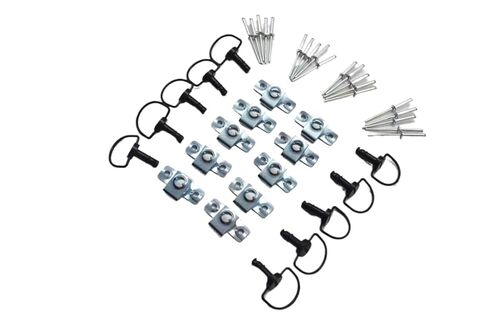 10 Sets 17mm Motorcycle Quick Release D Ring 1 4 Turn Race Fairing Fasteners 17mm 10Sets(Gold) in Saudi Arabia