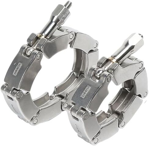 Stainless Steel Chain Clamping Flanges SS316L Chain Clamping Flanges Heavy Duty Clamping Flanges (KF25 253g) in Saudi Arabia