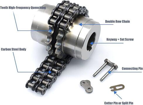 1 قطعة ترس العجلة المسننة سلسلة مقرنة KC5016 16-40 مللي متر الأسطوانة (16x30) in Kuwait