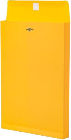 9x12 Expanding Manila Envelopes with Clasp 25 Pack, Goefun 180 GSM Heavyweight Expandable Manilla Folders 8.5 x 11 Letter Size, 1.2'' Expansion, for Home Office Business Storage and Organizing in Saudi Arabia