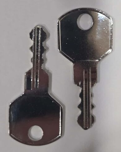 E00 Pair of 2 Replacement Keys Cut to Key Code E00 for Yukon Harbor Freight Tool Box Cabinet. (Cut by Key Copy Express)(You Must Have The Letter E Before The Numbers) Toolbox Code E00 in Saudi Arabia