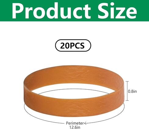 RunNico 20 Pcs Baseball Glove Rubber Band, Baseball Rubber Wrap Band, Elastic Softball Strap Accessories for Players to Keep The Shape of Gloves and Glove Better Care in Saudi Arabia