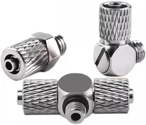 5 قطعة موصل الأنابيب الهوائية الصغيرة ذكر الموضوع M3 M4 M5 M6 المسمار من خلال تركيب سريع وصلة ملتوية سريعة أنبوب الهواء OD 3 مللي متر 4 مللي متر 6 مللي متر (PL4-M6) in Kuwait