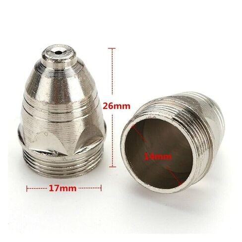 40 قطعة قسط P80 البلازما القاطع آلة الشعلة الاستهلاكية ل CNC 80A IGBT Thorch اكسسوارات فوهة تلميح القطب عدة فوهة لحام in Kuwait